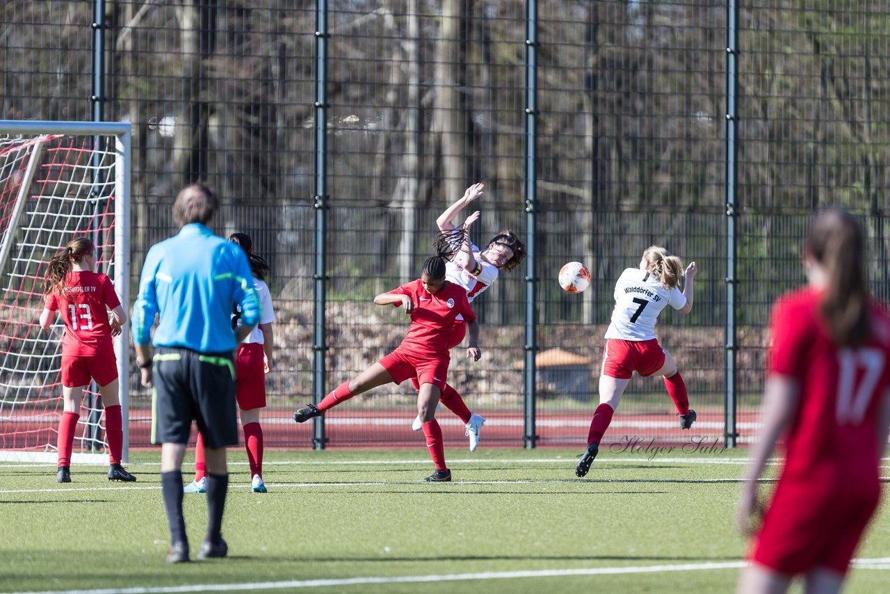 Bild 182 - wBJ Walddoerfer - Eimsbuettel : Ergebnis: 5:3